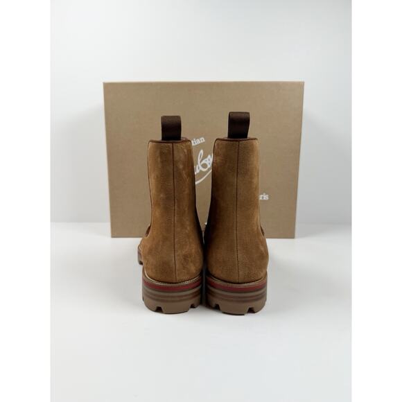 Size 7.5US - Christian Louboutin Melon Spikes Boots NEW